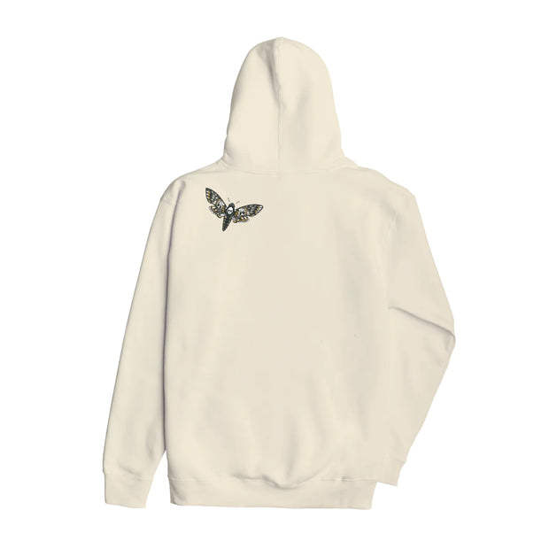 Loser Machine Co. - Death Moth New OG Sweatshirt - Bone