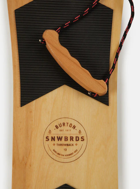 Burton - Throwback Snowboard 2026 - Wood – Board Of Missoula