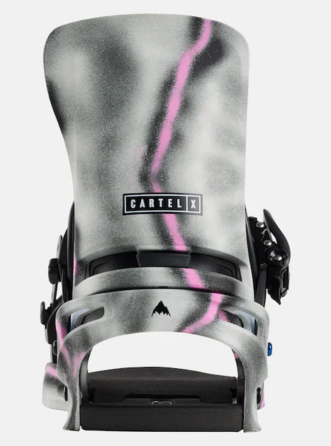 Burton - Cartel X RE:Flex Snowboard Bindings 2025 - Gray Burton - Cartel X RE:Flex Snowboard Bindings 2025 - Gray