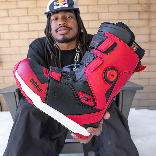 ThirtyTwo - ZB-1 Zeb Powell Boa Snowboard Boot - RED