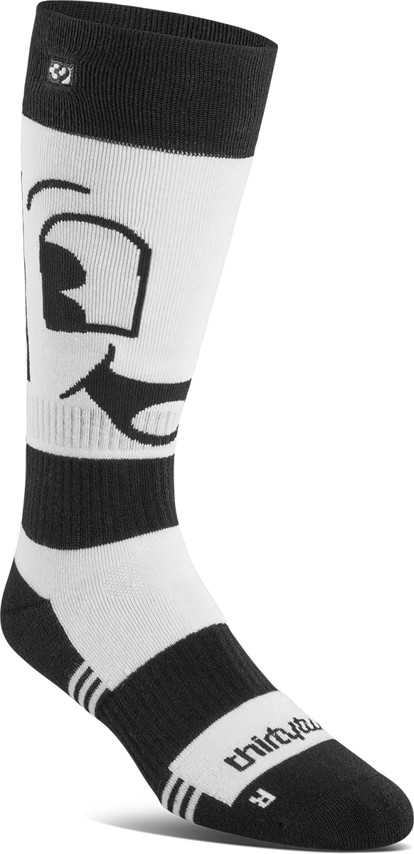 Thirty Two - Spring Break Sock 2024 - White/Black