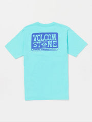 Volcom - Viz Fray T-Shirt - Crete Blue
