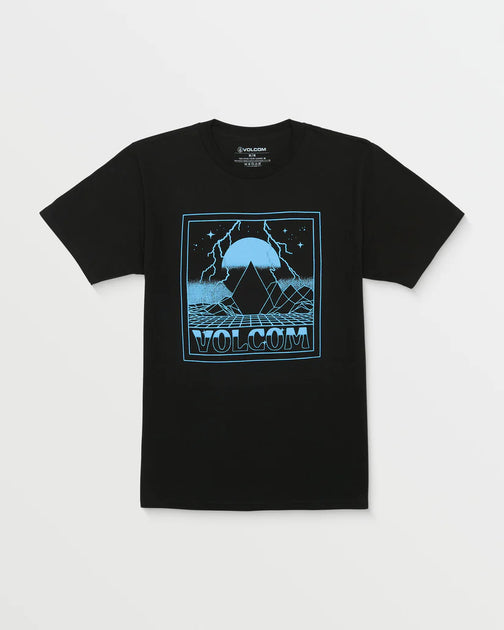 Volcom Tee - Urban Fashion Diamond Pyramid Volcom Logo Blue & White T Shirt Med Volcom Tee - Urban Fashion Diamond Pyramid Volcom Logo Blue & White T Shirt Med