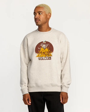 Volcom - FA Callum Rooney Crewneck Sweater - Dust Heather