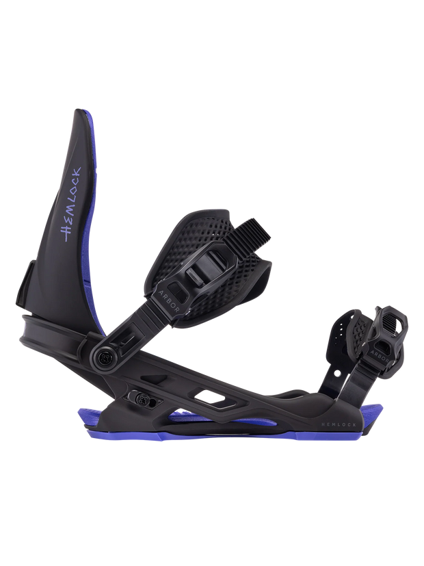Arbor - Hemlock Bindings 2026 - Black / Purple