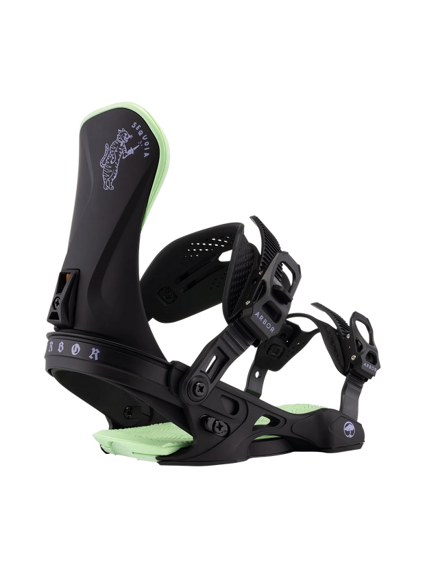 Arbor - Sequoia Bindings 2026 - Black / Mint