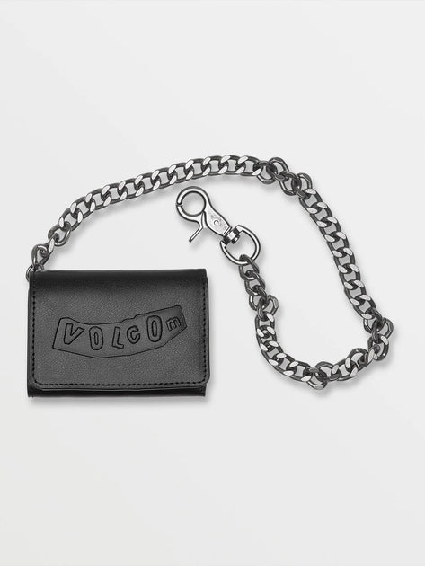 Volcom - Pistol Leather Chain Wallet – Board Of Missoula