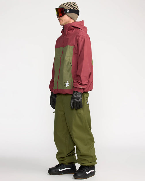 Volcom - Arthur 20k Pant - Dark Olive – Board Of Missoula