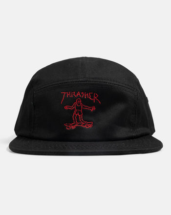 Thrasher - Gonz 5 Panel Hat - Black