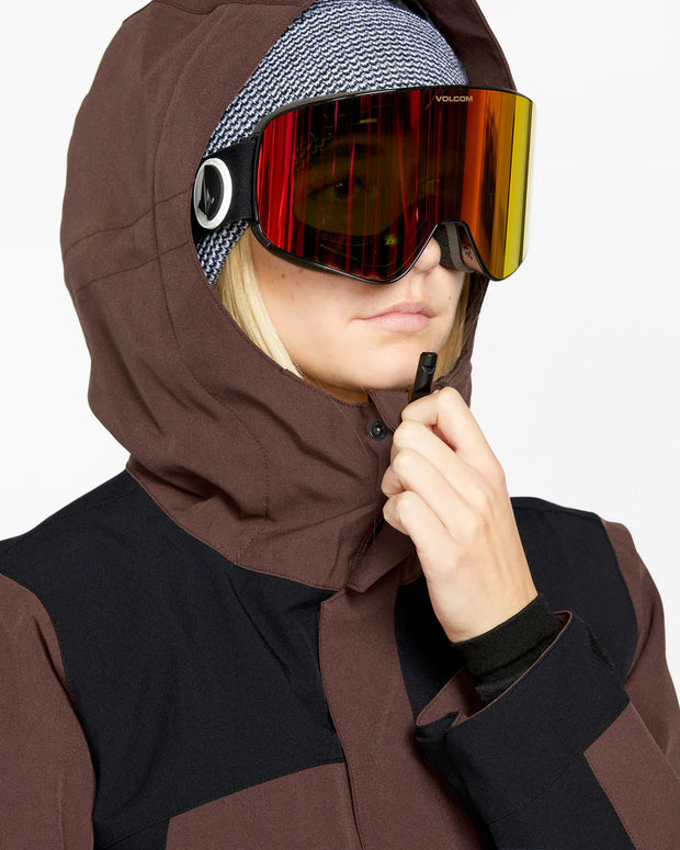 Volcom - Women's Stoney Shadow Insulated Jacket - Mahogany