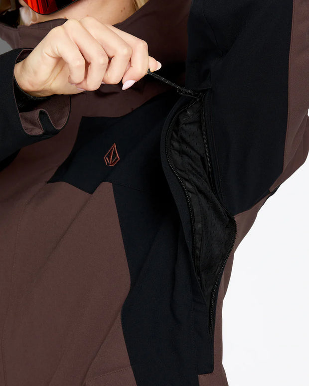 Volcom - Women's Stoney Shadow Insulated Jacket - Mahogany