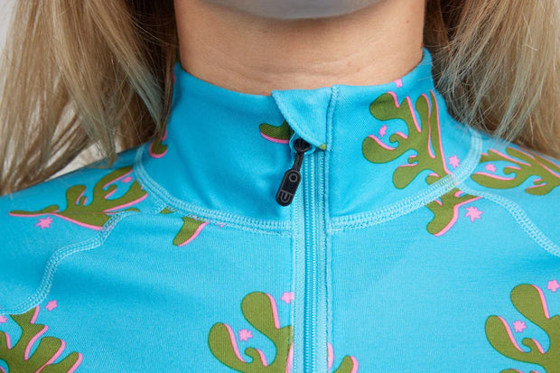 Airblaster - Women's Hoodless Ninja Suit - Plum Mushroom