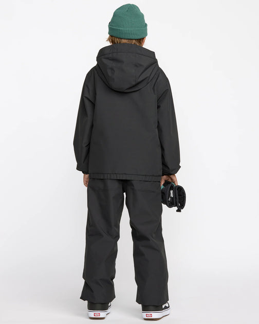 Volcom - Chaos Full Zip Jacket - Black – Board Of Missoula