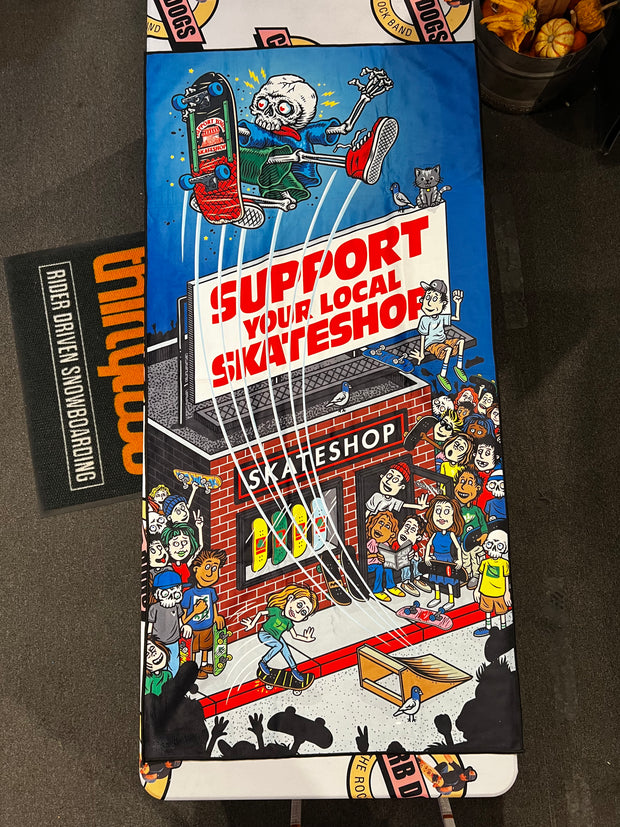 Board of Missoula - SSD x Todd Bratrud Exclusive Towel - Sky Blue