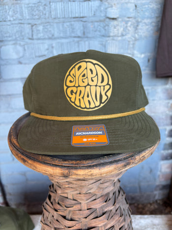 Speed Gravy - Groovy Gravy Logo Hat - Green
