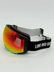 Destroyer - Pioneer Snow Goggle 2026 - Love & Destroy Black