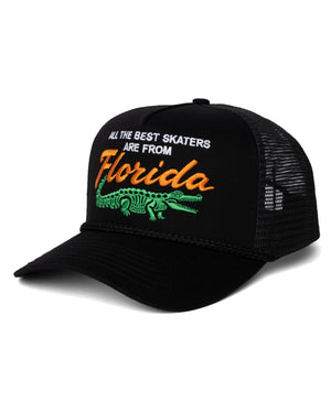 Jenkem - Florida Trucker Hat - Black