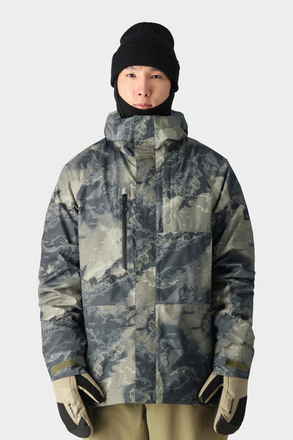 is-ness × SP-design GORE-TEX®️ マルクスJacket 686 - Mens Gore-Tex Core Shell Jacket - Sage Hemisphere