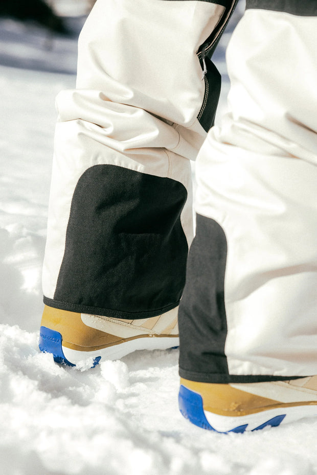 686 - Mens Hot Lap Insulated Bib - Limestone Colorblock