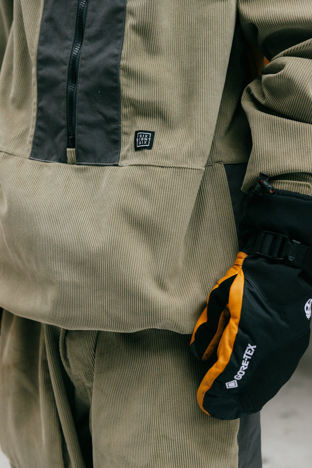 686 - Men's Ghost 2.5L Anorak - Sage Corduroy Colorblock