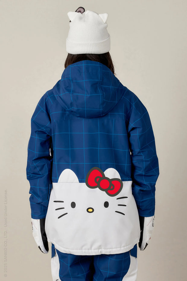 686 - Women's Athena Insulated Jacket - Hello Kitty Grid Colorblock