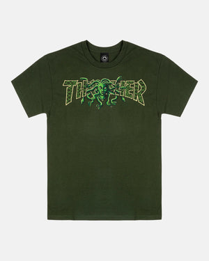 Thrasher - Medusa T-Shirt - Forest Green