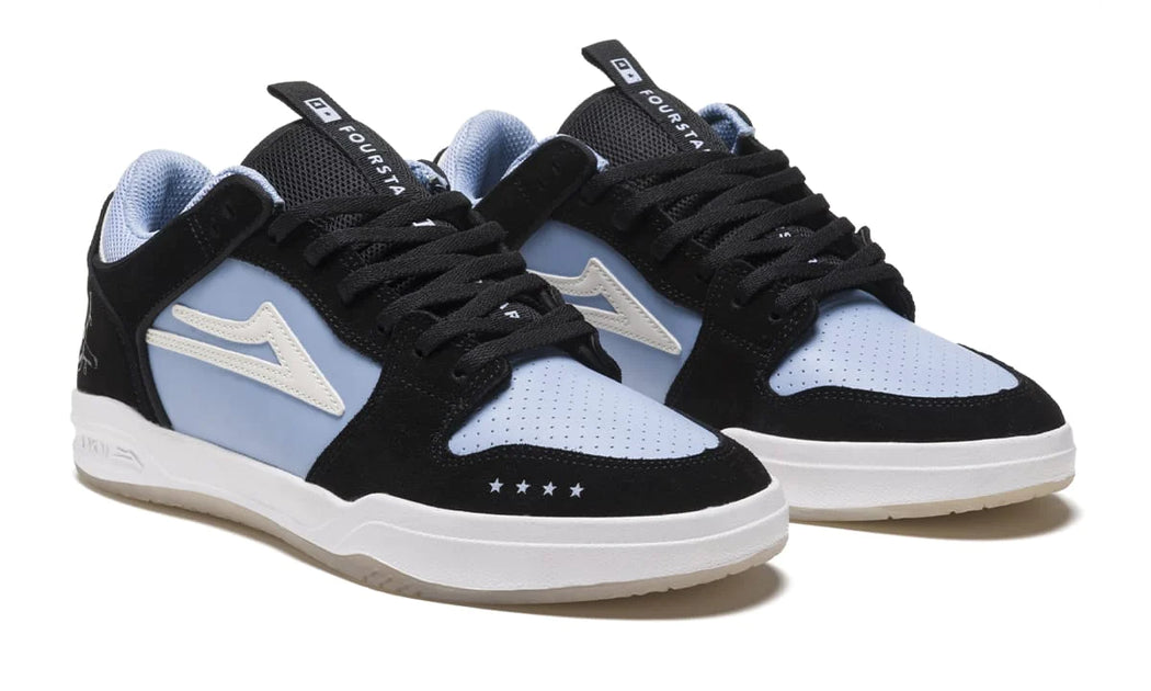 Lakai - Telford Low - Light Blue/Black Suede – Board Of Missoula