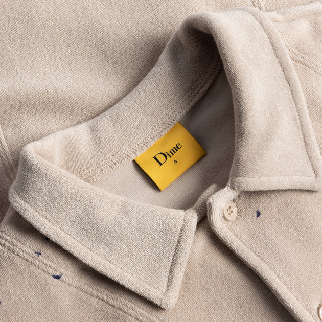 Dime - Terry Cloth Shirt - Painted Tan – Board Of Missoula