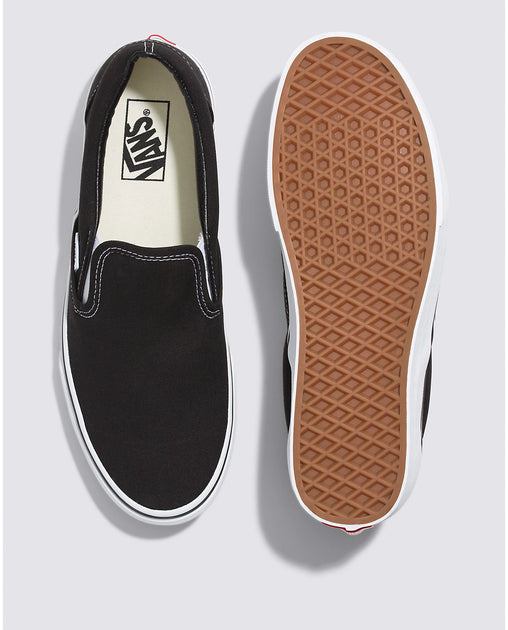 Vans - Classic Slip-On Black – Board Of Missoula