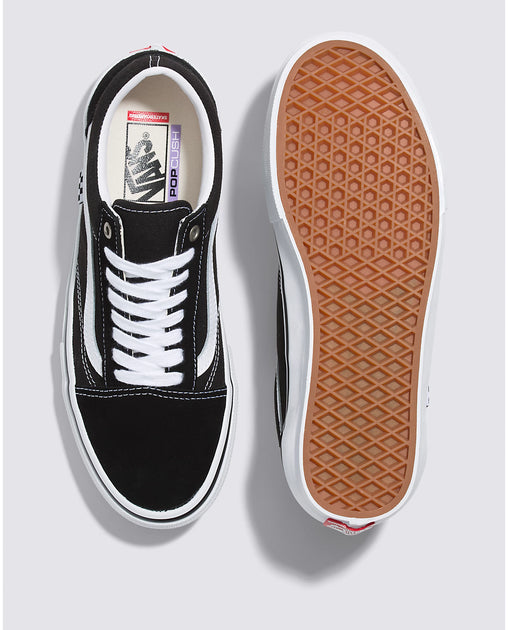 Vans old skool black top brown