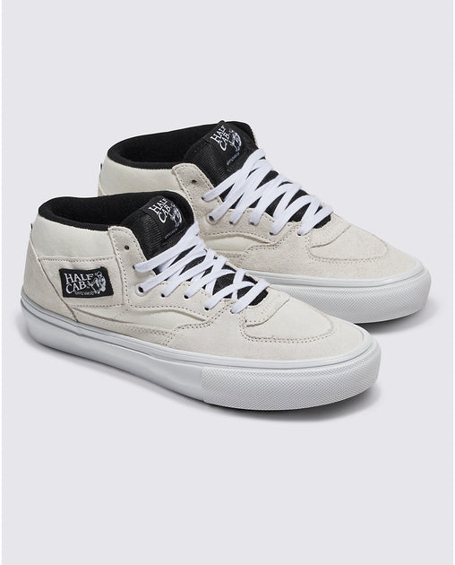 Vans - Skate Half Cab - White/Black – Board Of Missoula Vans - Skate Half Cab - White/Black – Board Of Missoula