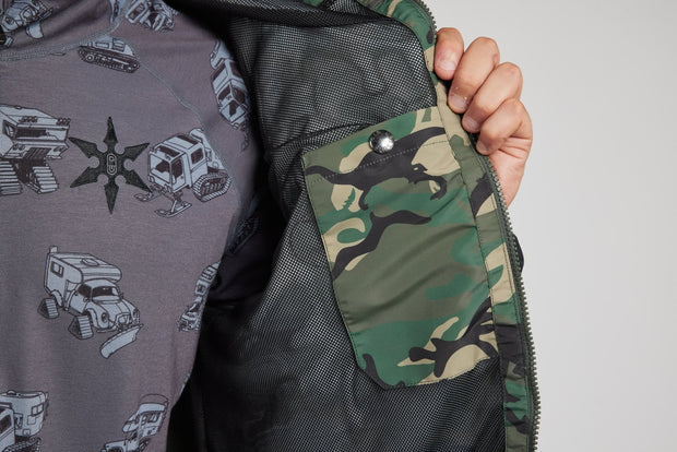 Airblaster - Windshell Jacket - OG Dinoflage