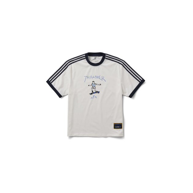 Adidas - Thrasher x AFA Gonz T-Shirt - White – Board Of Missoula