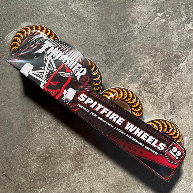 Spitfire - Thrasher Classic Flame F499 Wheels – Board Of Missoula