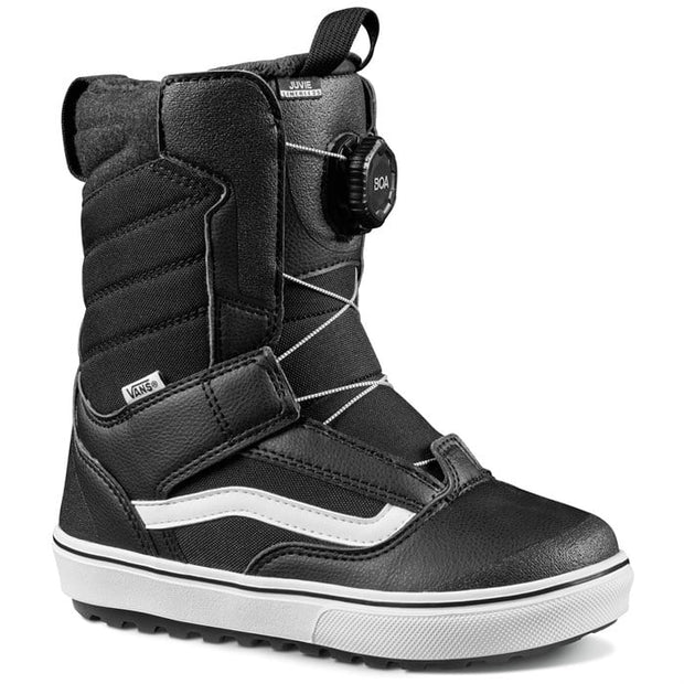 Vans - Juvie Linerless Snowboard Boots 2026 - Black / White
