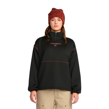 Volcom - Hydro Quarter Zip  - Black