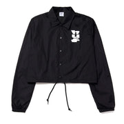 HUF - Megablast Crop Coaches Jacket Black
