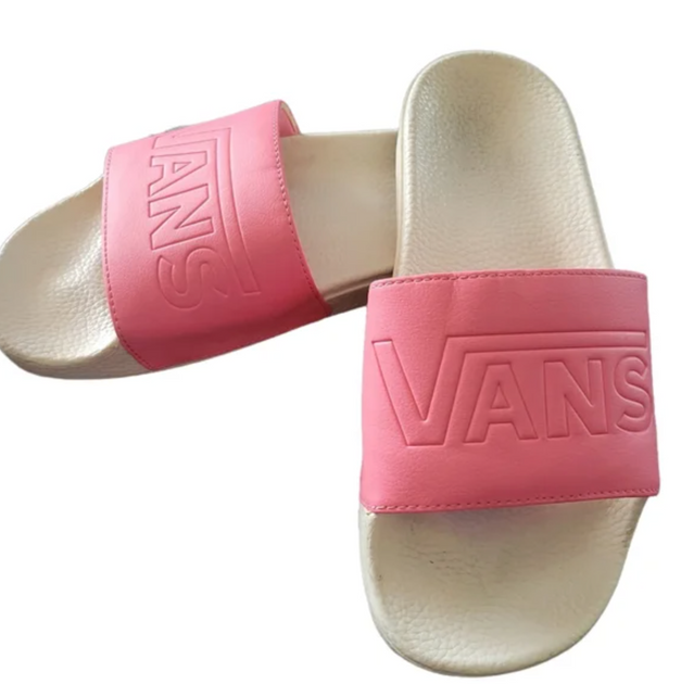 Vans Slide Ons White Pink Board Of Missoula