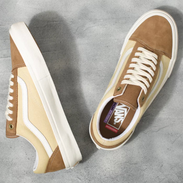 Vans Skate Old Skool Nubuck Canvas Brown