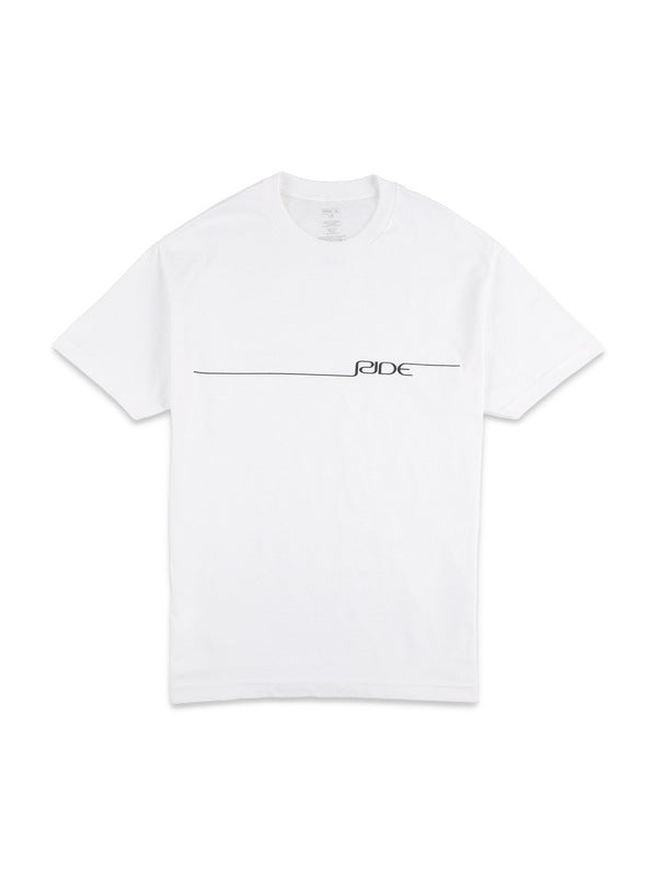 Ride - Zero Logo T-Shirt - White
