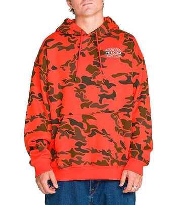Volcom - Talon Workwear Pull Over Sweater - Tangerine