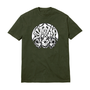 GX1000 - Dystopia Gas Mask T-Shirt - Military Green