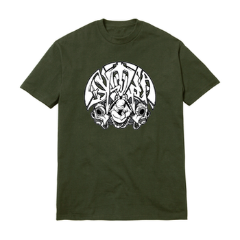 GX1000 - Dystopia Gas Mask T-Shirt - Military Green