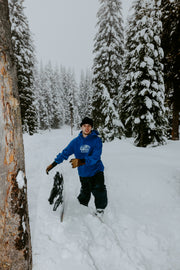 SOSS - Sword Hoodie - Blue / White - Board Of Missoula