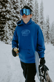 SOSS - Sword Hoodie - Blue / Blue - Board Of Missoula