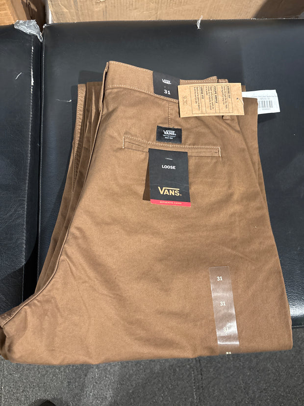 Vans - Authentic Chino Loose Double Knee Pant - Sepia