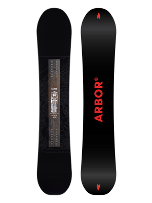 Arbor - Red Gerard Pro Snowboard 2026