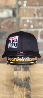 Board of Missoula - Vision Patch Mesh Trucker Hat - Black