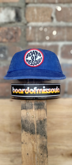 Board of Missoula - Bacon's Blue Hat - Red Patch