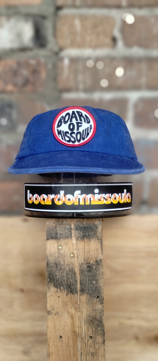 Board of Missoula - Bacon's Blue Hat - Red Patch